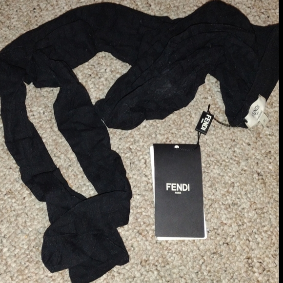 Authentic Fendi tights F black size lll new - Picture 5 of 9